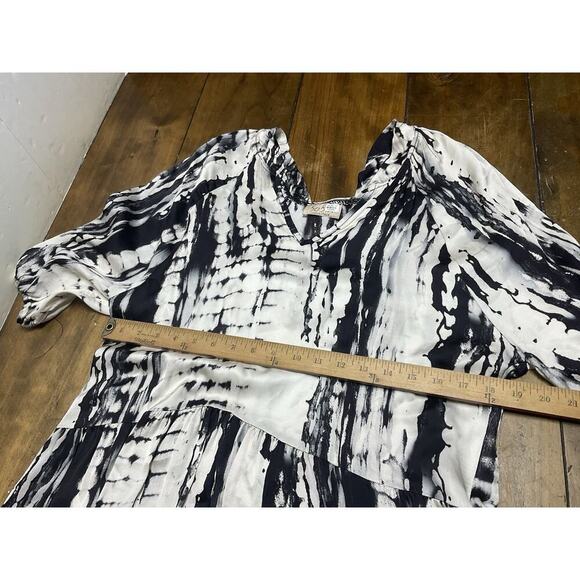 Sofia Made In Italy Tie Dye Tunic Dress M/L Tiered Boho - Picture 7 of 10